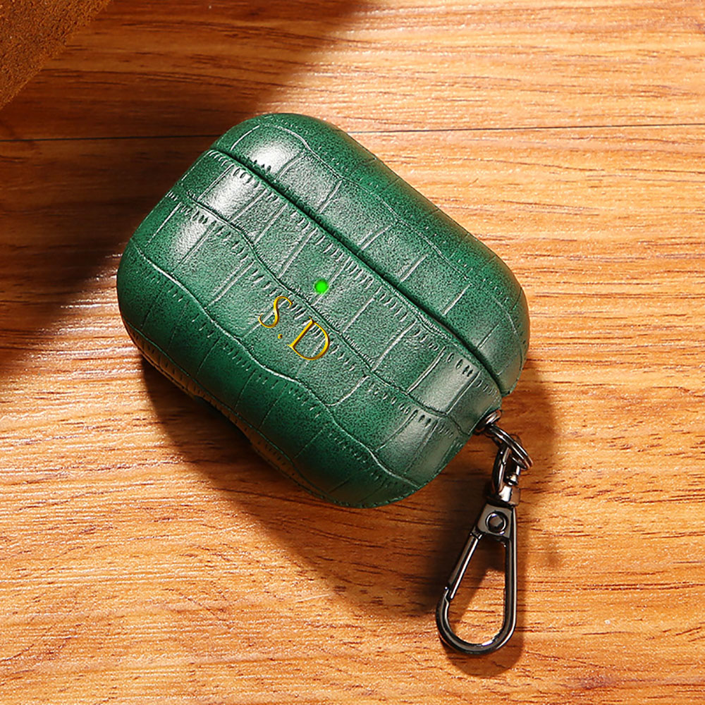 에어팟 1 2 3 4 프로 2용 고급 리치 스킨 패턴  - Monogram Keychain Leather 리뷰 및 가격