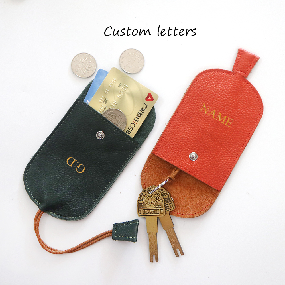무료 모노그램 소가죽 키 지갑, 사용자 정의 문자 가죽 - Monogram Keychain Leather 리뷰 및 가격