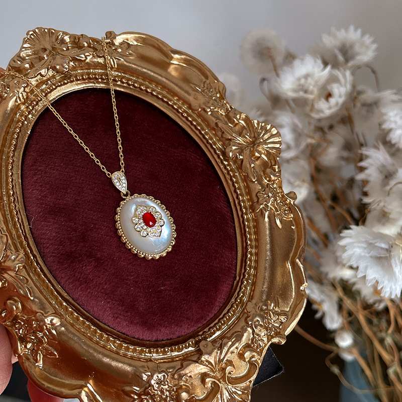 여성 패션 라이트 럭셔리 플라워 펜던트 목걸이, 개성  - Birth Flower Necklace 리뷰 및 가격