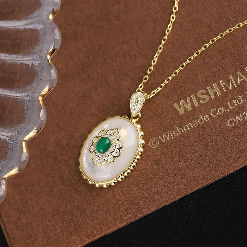 여성 패션 라이트 럭셔리 플라워 펜던트 목걸이, 개성  - Birth Flower Necklace 리뷰 및 가격
