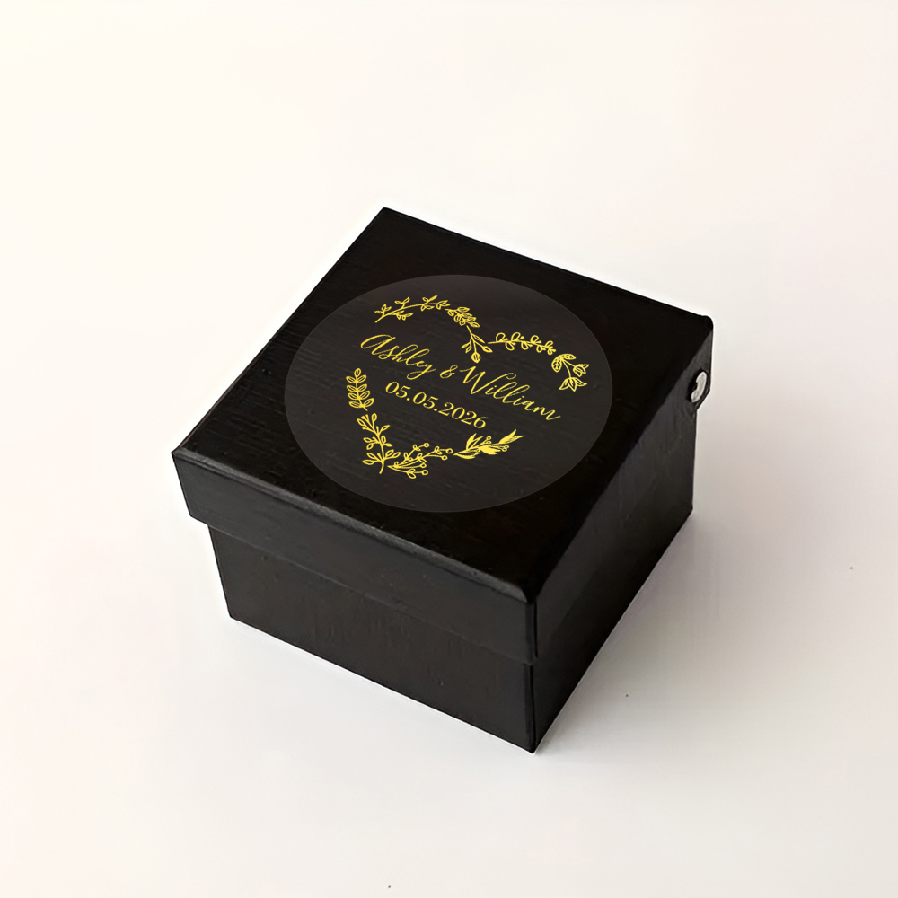 50PCS 맞춤형 웨딩 스티커, 금박 하트 모양 패턴이 - Personalised Candle Label 리뷰 및 가격