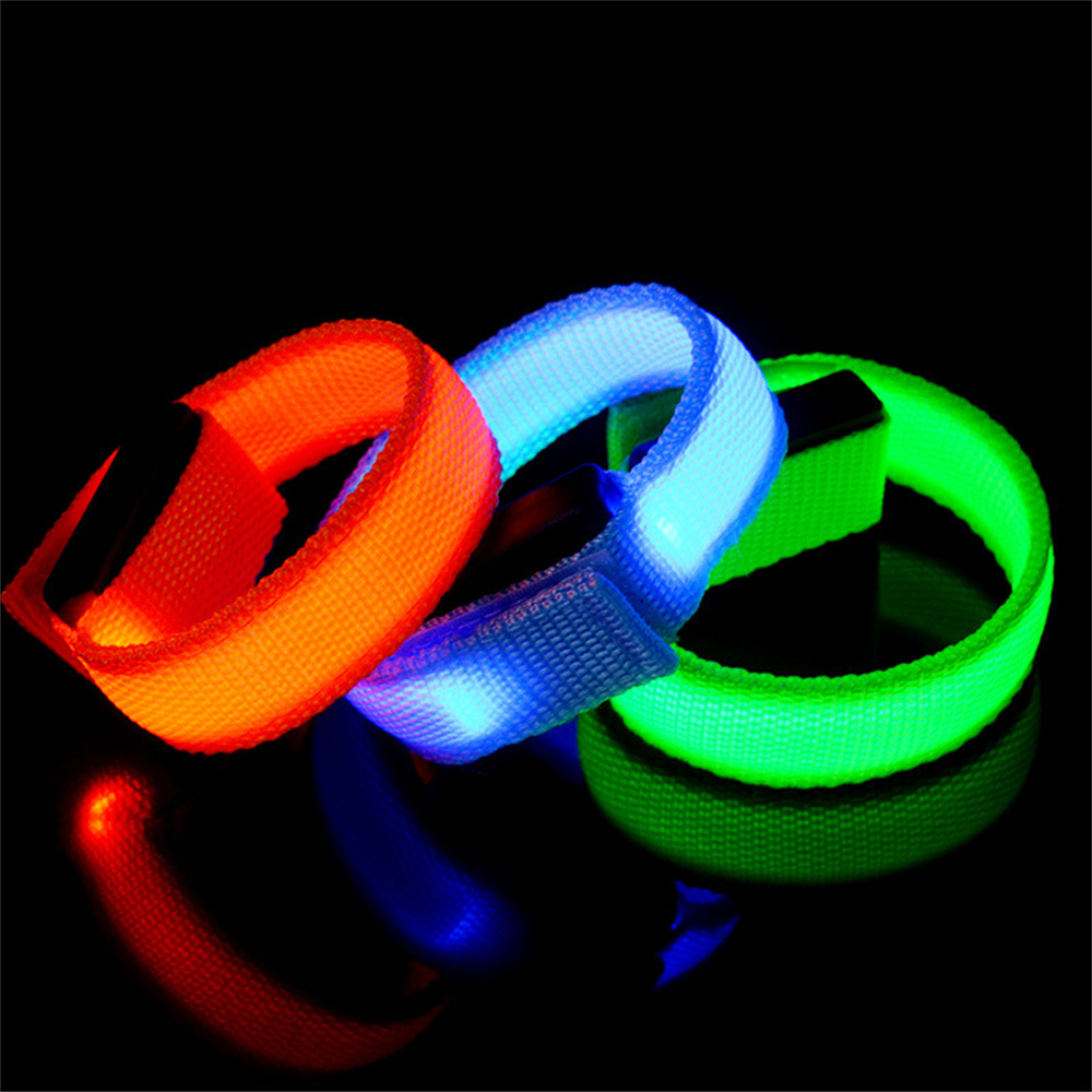 LED 반사 팔찌 나일론 조정 가능한 암밴드, 야광 야 - Coordinates Bracelet 리뷰 및 가격