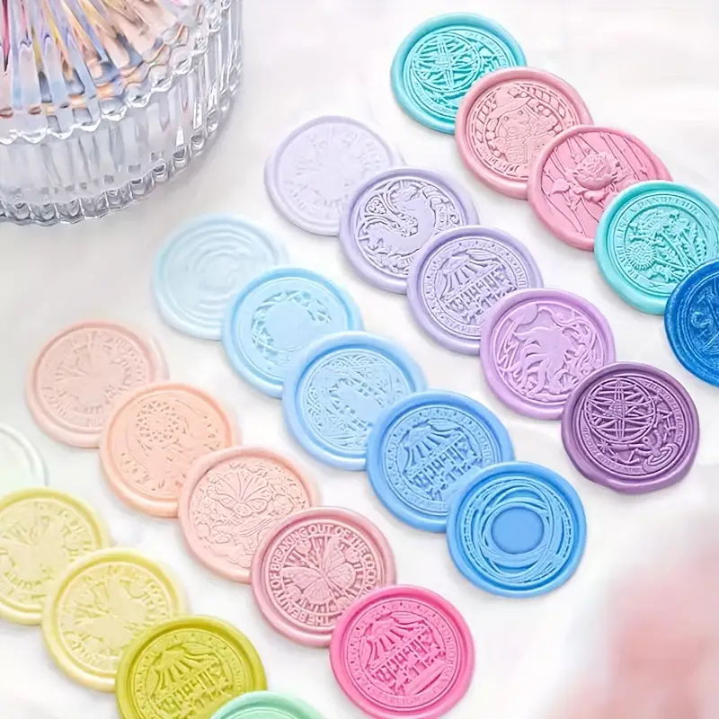 박스 씰링 왁스 비즈, 10 그리드 팔각형 해바라기 씰 - Wax Seal Letter Kit 리뷰 및 가격