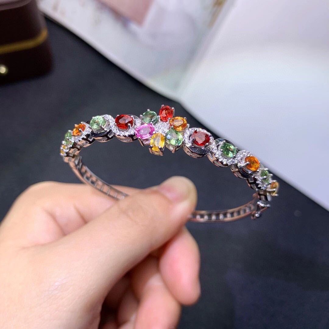 Foydjew 여성용 럭셔리 레인보우 캔디 컬러 팔찌, - Coordinates Bracelet 리뷰 및 가격