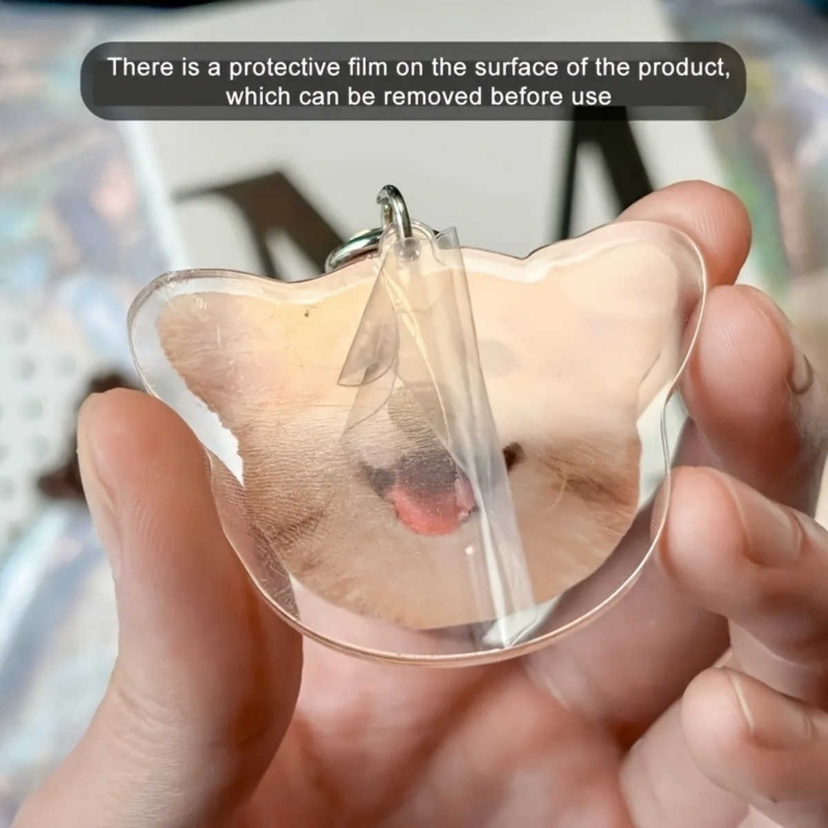 맞춤형 사진 키체인 – 개인 맞춤형 아크릴 키링, 양면 - Pet Portrait Custom 리뷰 및 가격