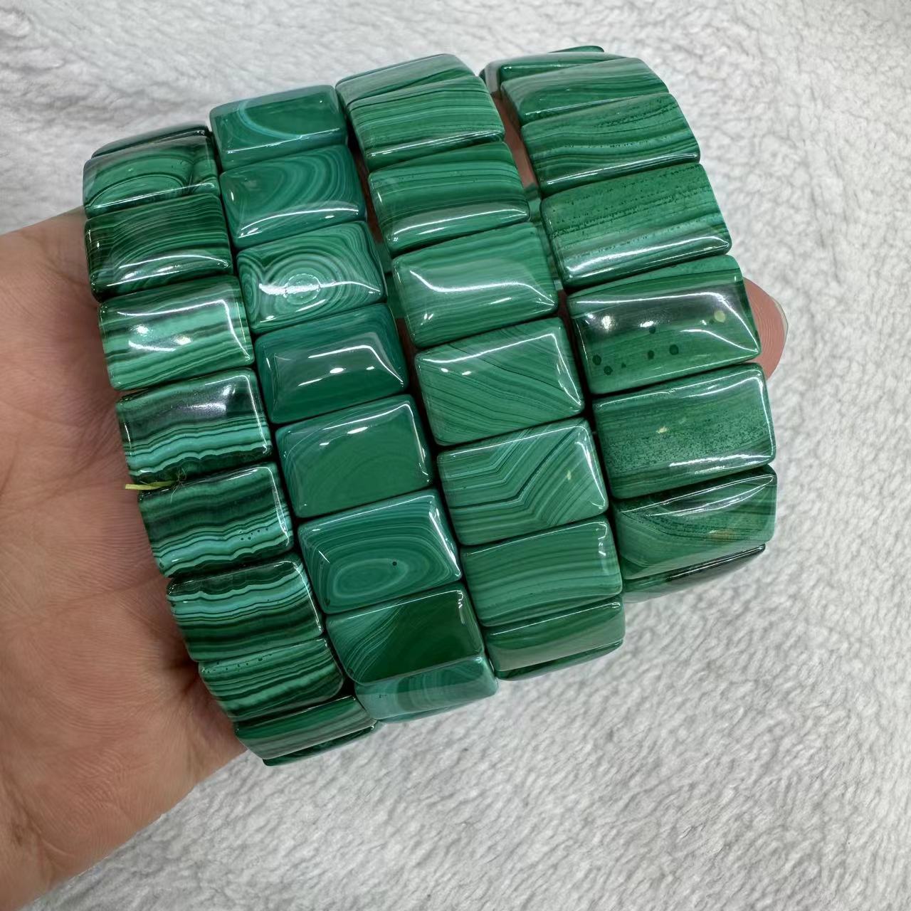 천연 녹색 말라카이트 크리소콜라 팔찌, 남성 힐링 스톤 - Coordinates Bracelet 리뷰 및 가격