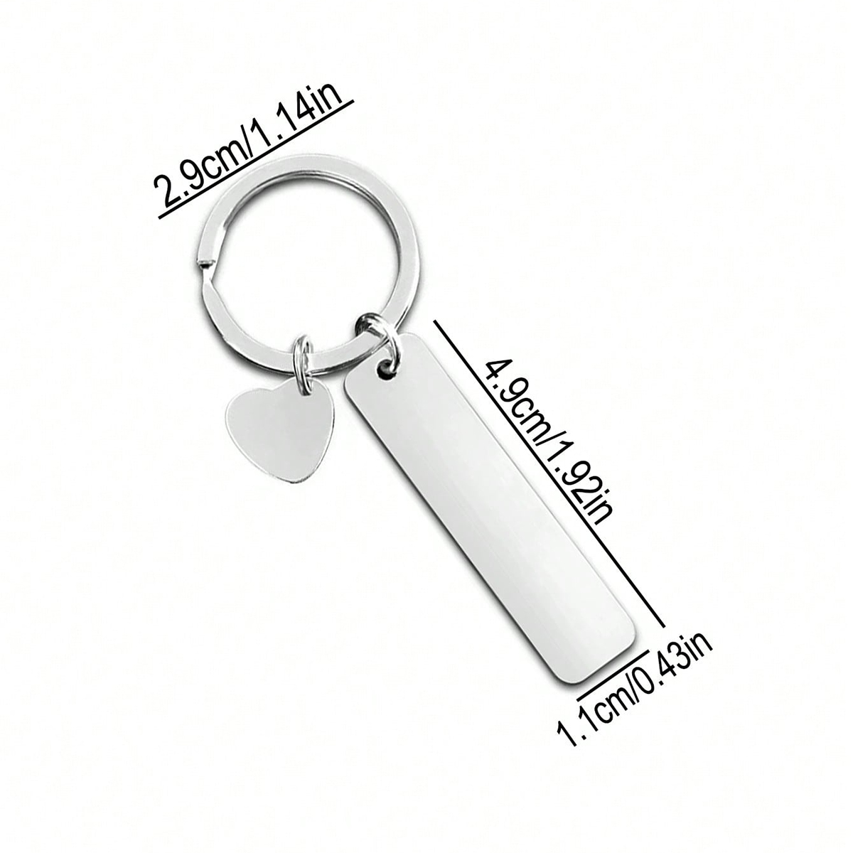 맞춤형 텍스트 키체인 개인 맞춤 이름 키링 금속 발렌타 - Initial Ring Custom 리뷰 및 가격