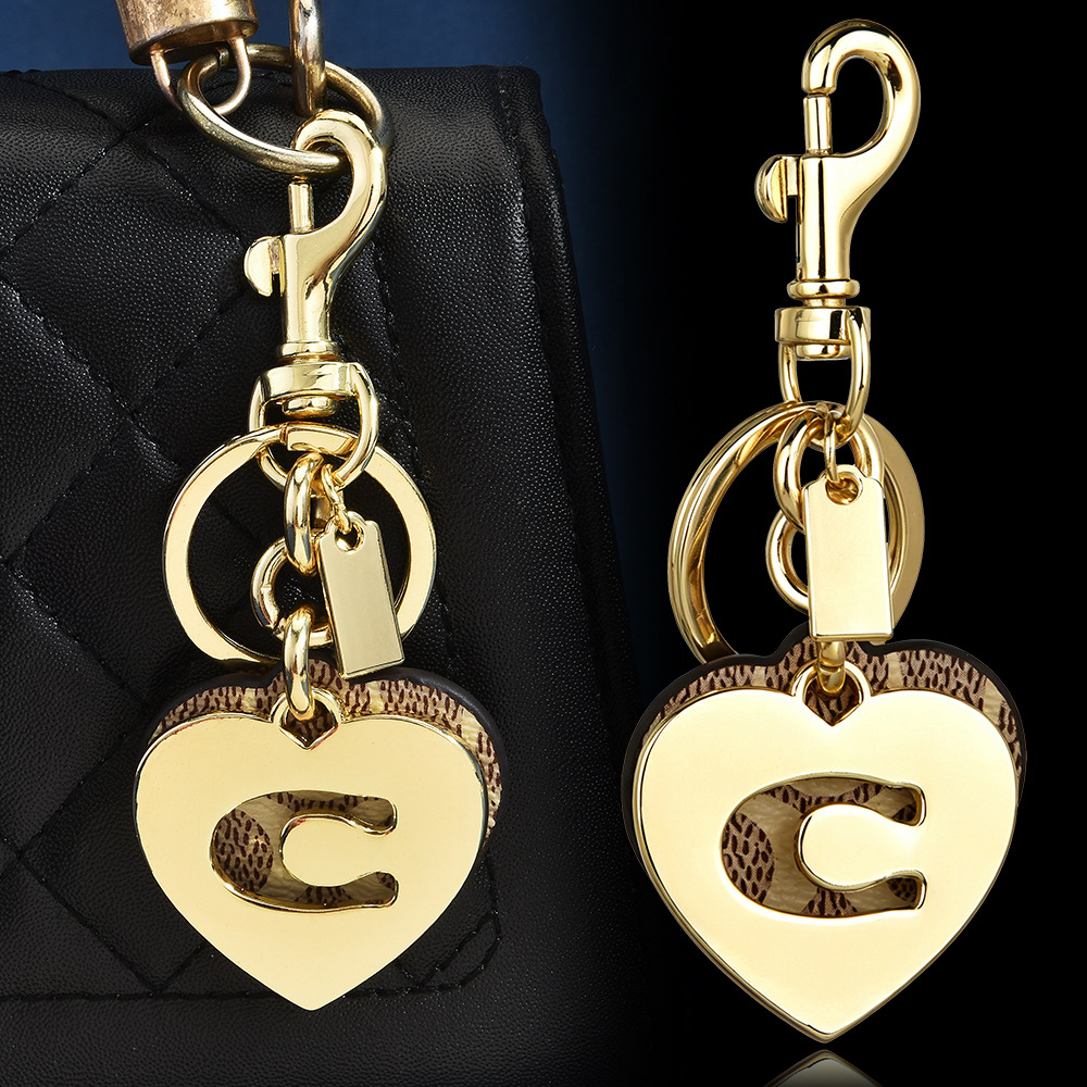이니셜 C 모노그램 가방 참 키체인 시그니처 캔버스 가 - Monogram Keychain Leather 리뷰 및 가격