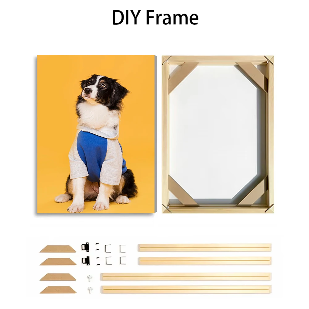 맞춤형 반려동물 사진 캔버스 프린트, 개인 맞춤형 강아 - Pet Portrait Custom 리뷰 및 가격