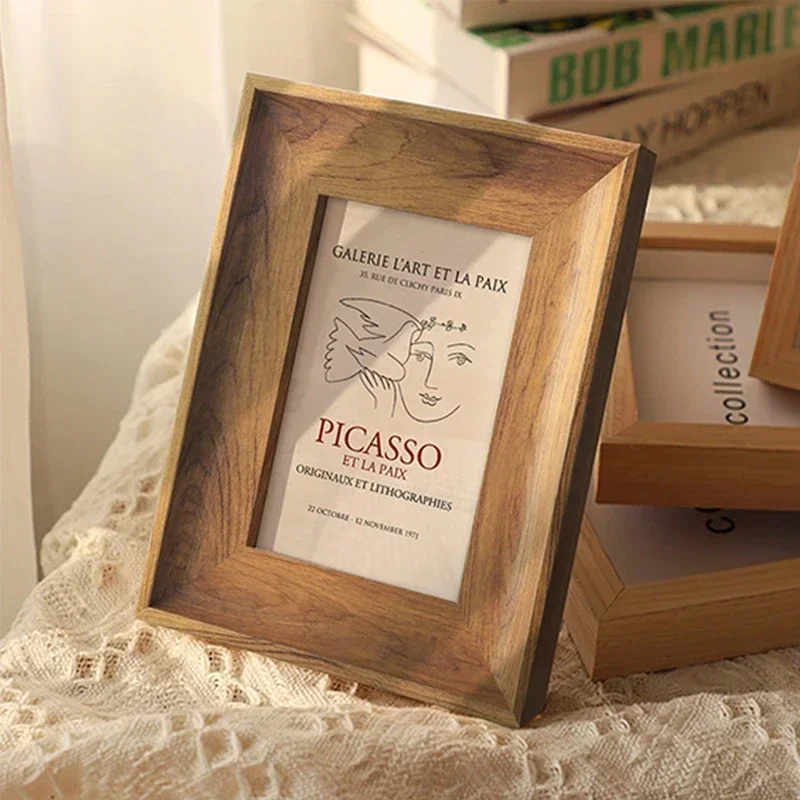 나무 사진 프레임, A4 크기, 가족 연인용 나무 사진 - Engraved Wood Frame 리뷰 및 가격