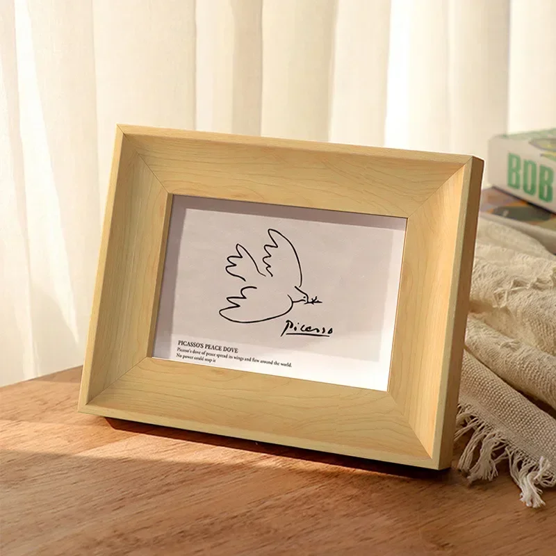 나무 사진 프레임, A4 크기, 가족 연인용 나무 사진 - Engraved Wood Frame 리뷰 및 가격