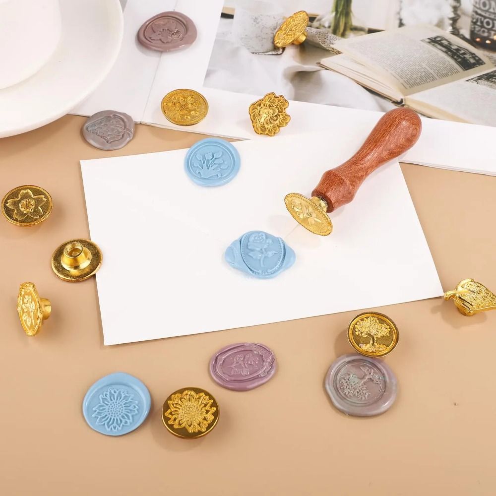 왁스 씰 스탬프 키트 왁스 스탬프 봉인 빈티지 씰링 왁 - Wax Seal Letter Kit 리뷰 및 가격