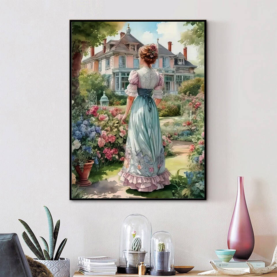 Evershine 다이아몬드 페인팅 러브 하트 스톤 달 - Photo Mosaic Print 리뷰 및 가격