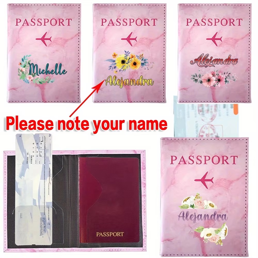 맞춤형 이름 인조가죽 여권 홀더, 개인 맞춤형 여권 커 - Personalized Name Box 리뷰 및 가격