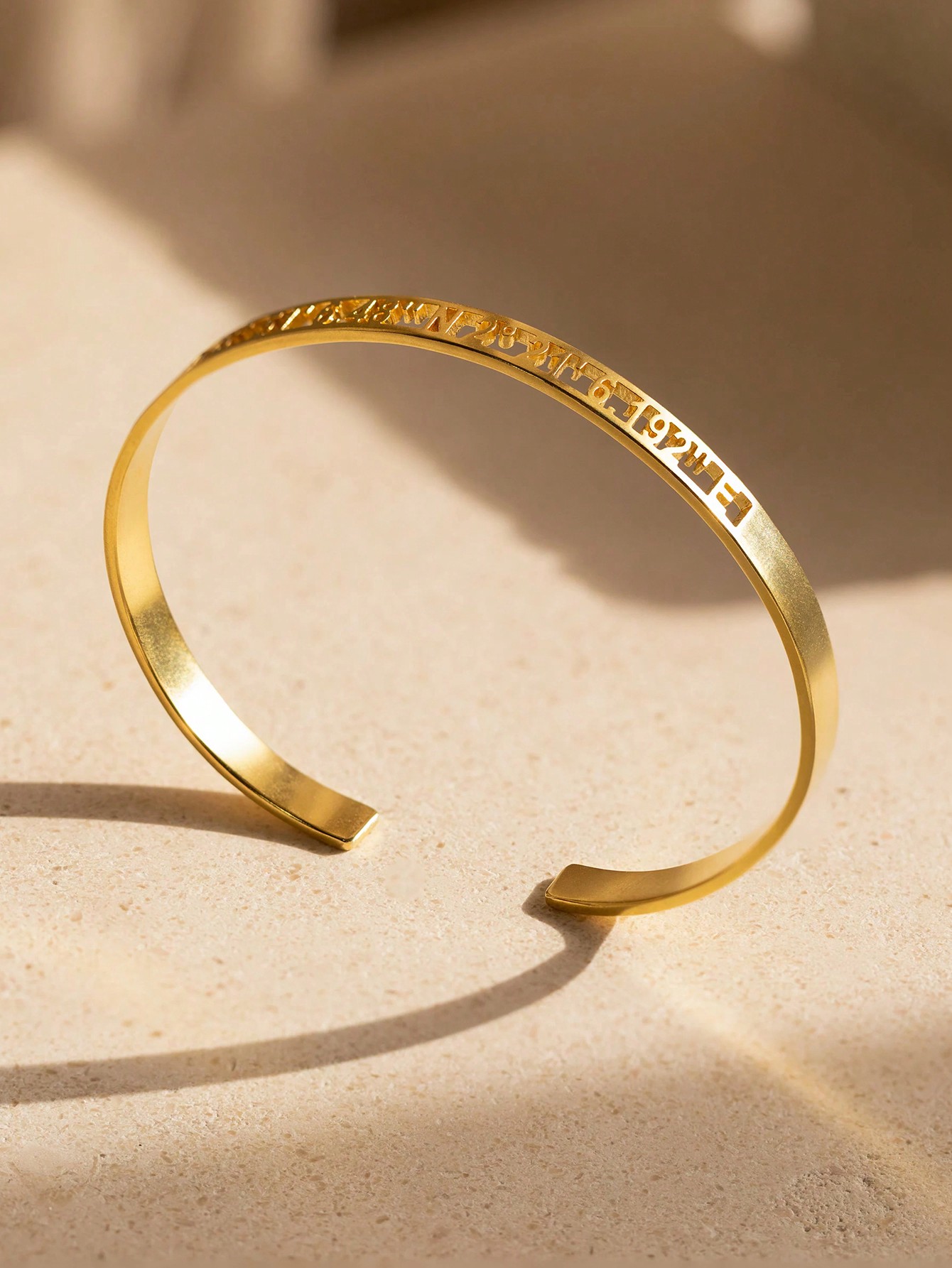 여성용 커스텀 날짜 좌표 로마 숫자 팔찌, 골드 컬러  - Coordinates Bracelet 리뷰 및 가격