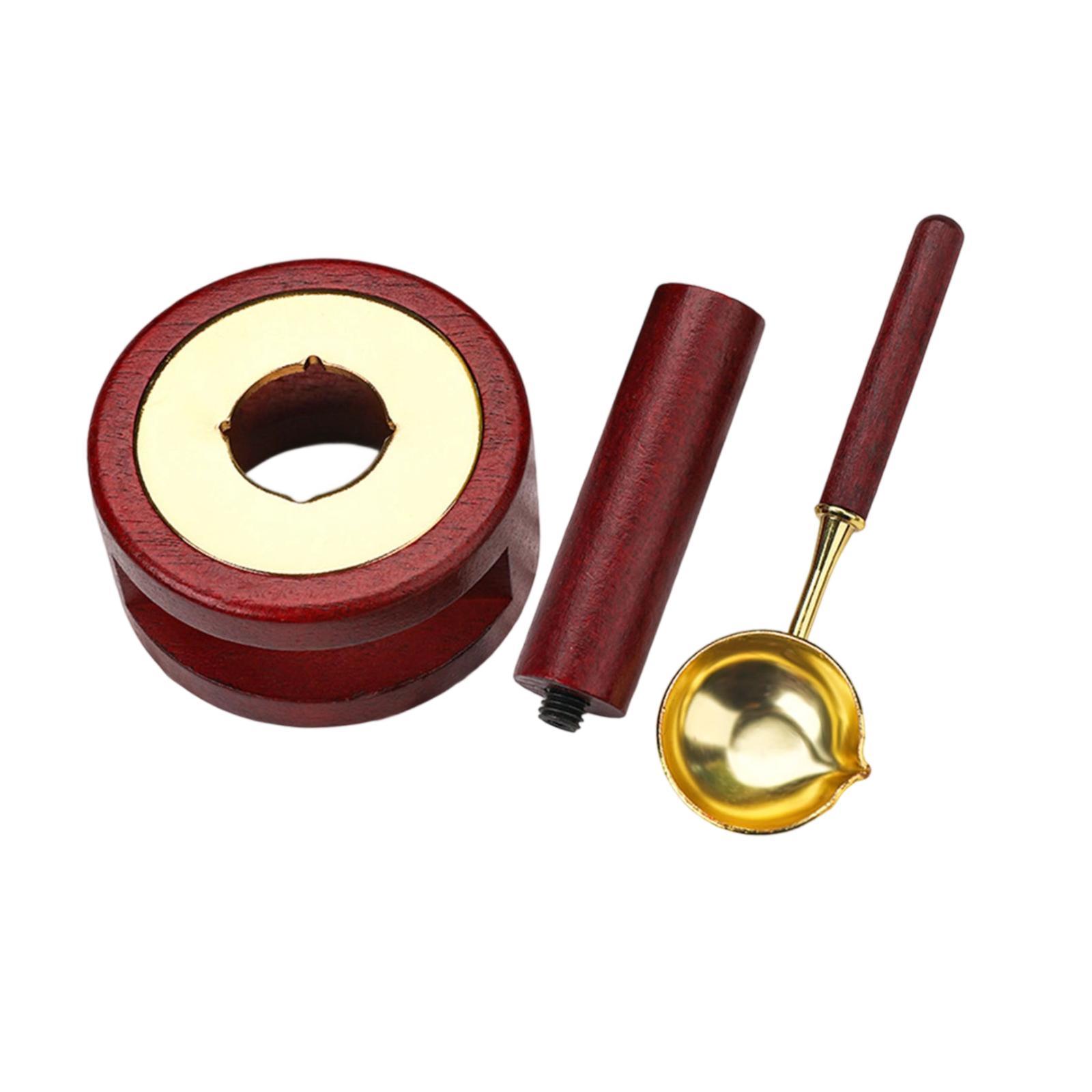 왁스 씰 스탬프 세트 봉투 밀봉 도구 나무 숟가락 결혼 - Wax Seal Letter Kit 리뷰 및 가격