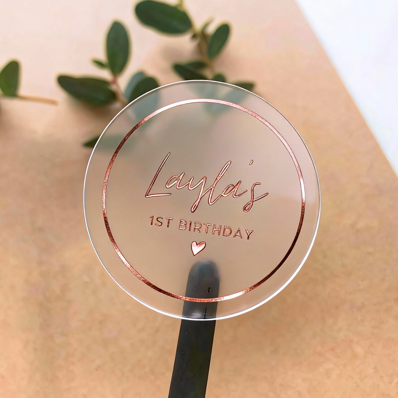 50PCS 맞춤형 생일 스티커 방수 라운드 투명 스티커 - Personalised Candle Label 리뷰 및 가격