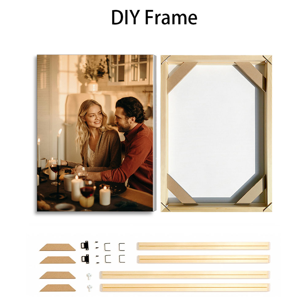 DIY 나무 프레임 또는 프레임리스 포스터, 맞춤 웨딩 - Engraved Wood Frame 리뷰 및 가격
