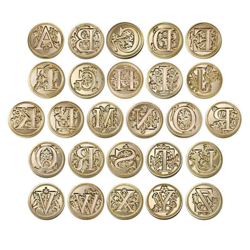 레트로 씰링 왁스 스탬프 헤드 26 알파벳 A-Z 편지 - Wax Seal Letter Kit 리뷰 및 가격