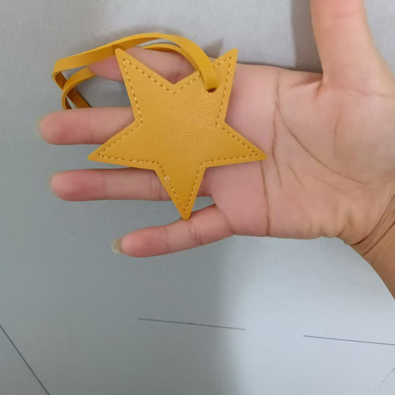무료 이니셜 다섯개 별 가죽 수하물 펜던트 스타 pu  - Monogram Keychain Leather 리뷰 및 가격