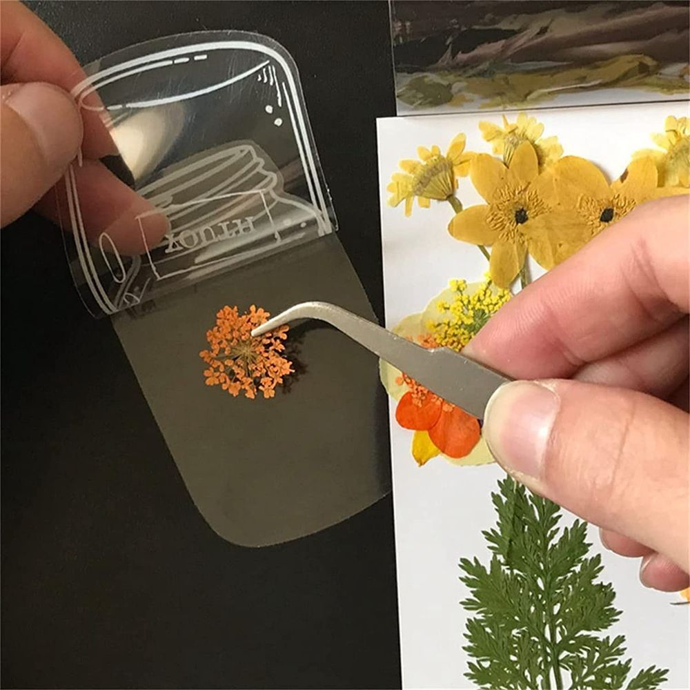 투명한 말린 꽃 북마크 DIY 꽃 북마크 메이커, 새로 - Dried Flower Bookmark 리뷰 및 가격