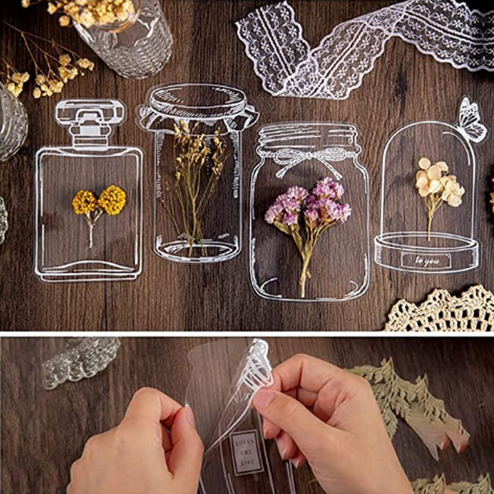 투명한 말린 꽃 북마크 DIY 꽃 북마크 메이커, 새로 - Dried Flower Bookmark 리뷰 및 가격
